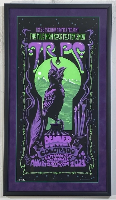 Mile High Rock Poster Show Cervantes Masterpiece Ballroom 8/24/2023