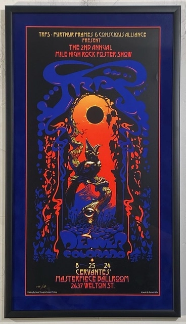 Mile High Rock Poster Show Cervantes Masterpiece Ballroom Denver, CO 8/25/2024